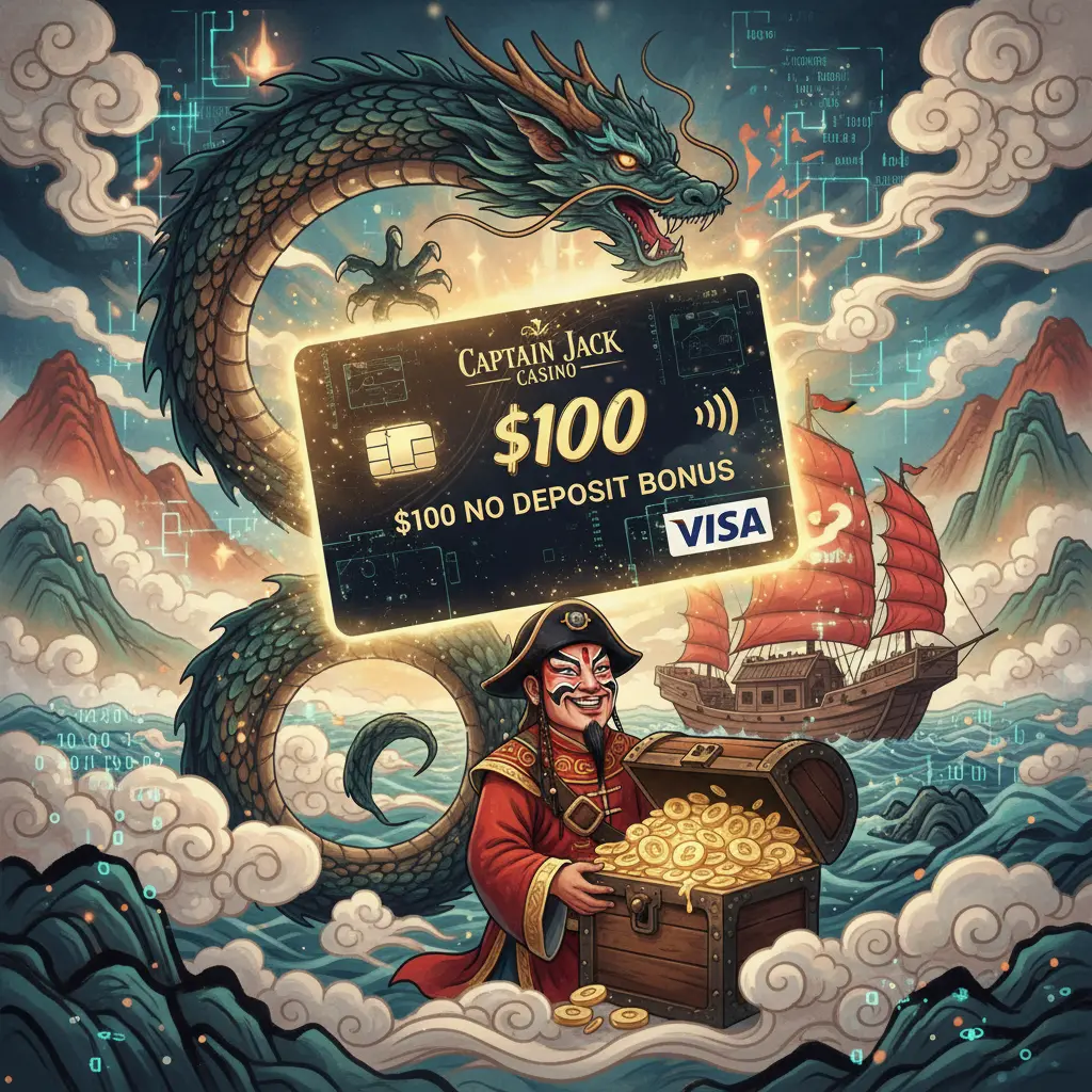 captain jack casino $100 no deposit bonus - Visa